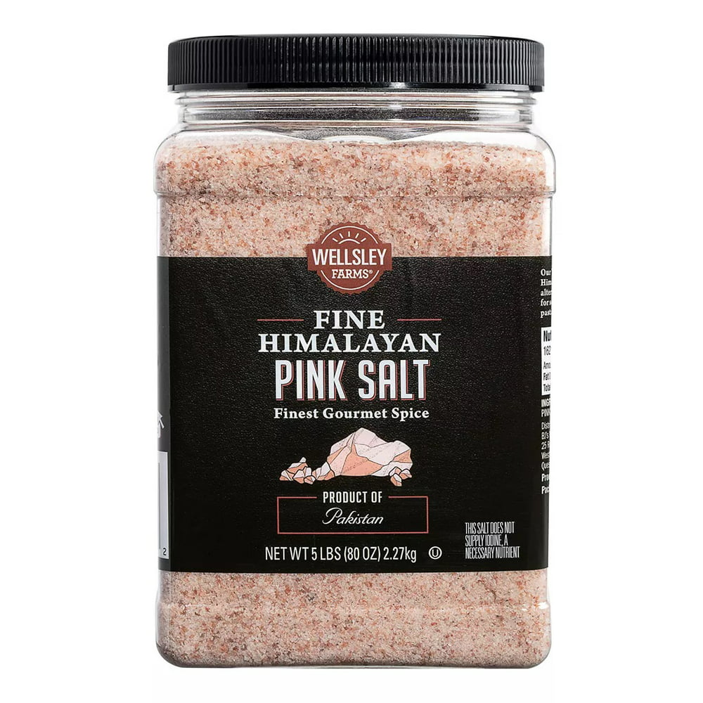 Wellsley Farms Himalayan Pink Salt 5 lbs. - Walmart.com - Walmart.com