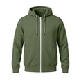 thumbnail image 4 of Bxsruta Mens Zip Up Hoodie Long Sleeve Casual Athletic Jacket with Pockets, 4 of 6