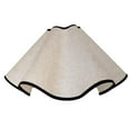 thumbnail image 2 of Lámpara de mesa de pétalos con pantalla decorativa, creativa, contemporánea y práctica. 38 centímetros, 2 of 9