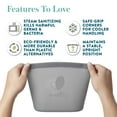thumbnail image 4 of Evenflo Feeding Silicone Steam Sanitizing Bag, 4 of 9