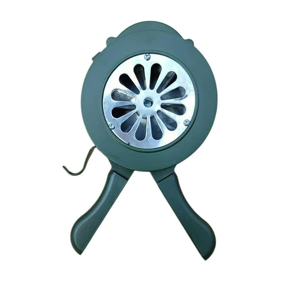 yotijay Hand Crank Alarm Portable for Fire Industrial Occasions Port Green