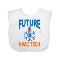 Inktastic Future Hvac Tech in Training Boys Baby Bib