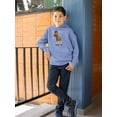 thumbnail image 2 of Happy Elk Hoodie Juniors -Image by Shutterstock,  Large, 2 of 4