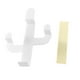 thumbnail image 3 of Ganchos autoadhesivos Billuyoard en forma de cactus almacenamiento y organización del hogar blanco, 3 of 6