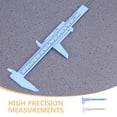 thumbnail image 6 of Hemobllo 2-Pack Mini Plastic Caliper Rulers, Precision Measuring Tools for Machining, Crafts, and Detailed Tasks, 6 of 8