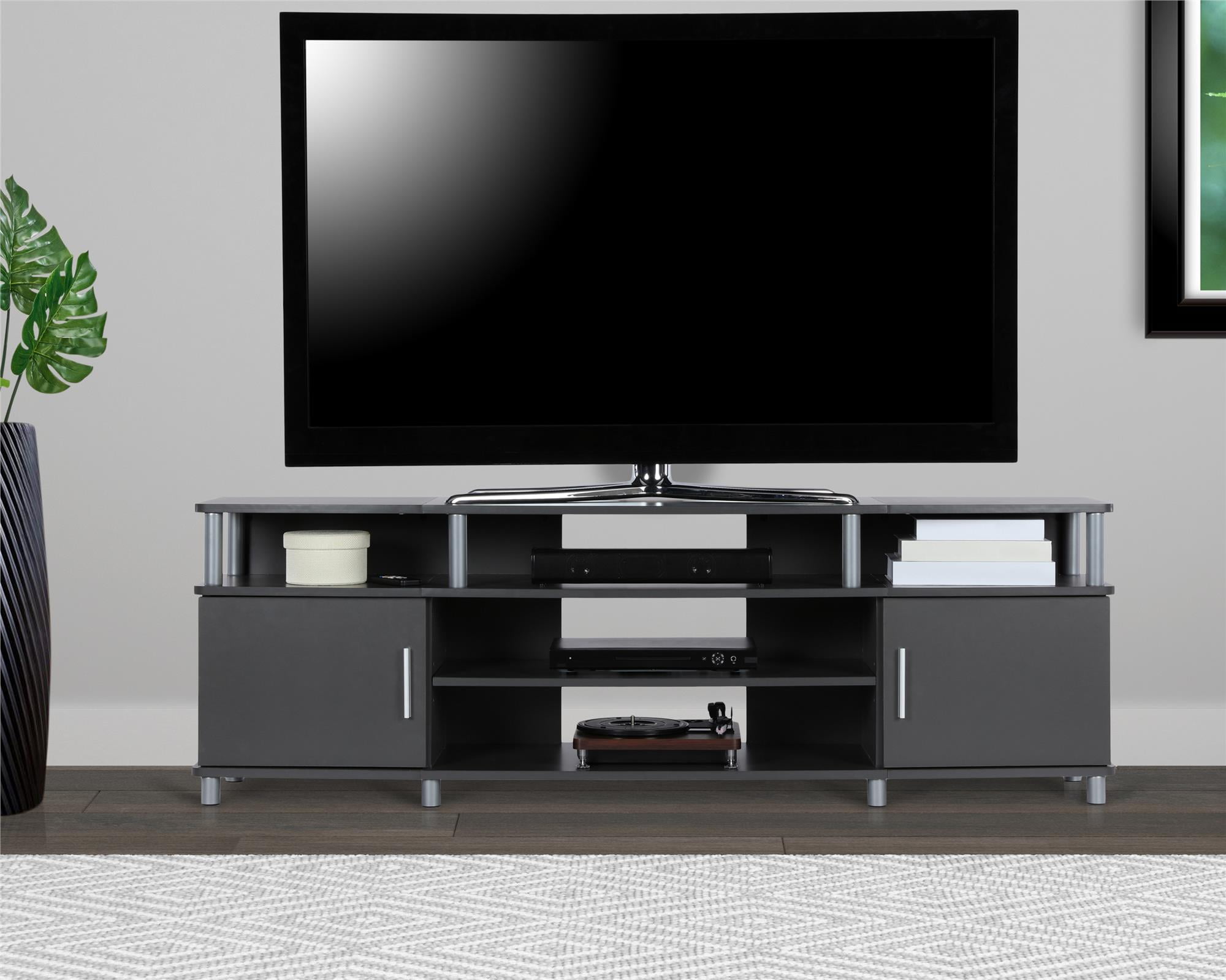 Photo 1 of Ameriwood Home Carson TV Stand for TVs up to 70 Black