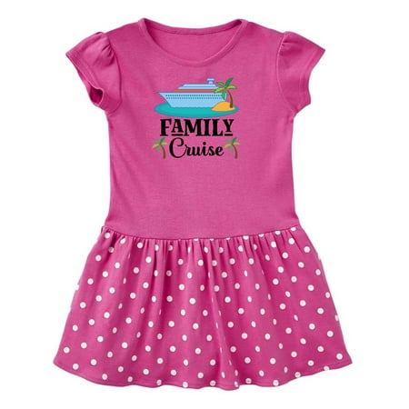 

Inktastic Family Cruise Vacation Trip Gift Toddler Girl Dress