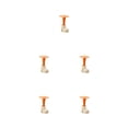 thumbnail image 3 of Scienceny Tope de puerta Reducción de ruido Protector de pared montado Sin perforaciones Antideslizante Tope de puerta extraíble Protección de plástico Type2 NO2 Scienceny CBP316714, 3 of 6
