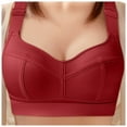 thumbnail image 2 of Women's Smooth Comfortable Breathable Large Size Underwear Supportive Everyday Bra, 2 of 4