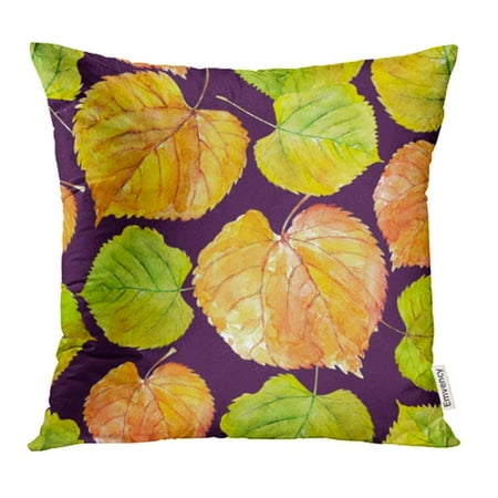 Usart Green Abstract Autumn Watercolor Floral Endless Cute And
