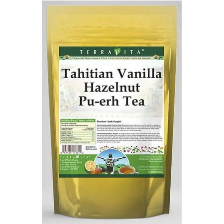 Old Tree Pu Erh Tea - Tahitian Vanilla Hazelnut Pu-erh Tea (25 tea bags, ZIN: 536304)