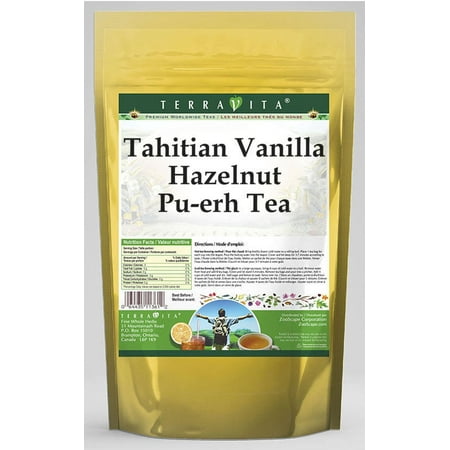 Tahitian Vanilla Hazelnut Pu-erh Tea (25 tea bags, ZIN: (Best Pu Erh Tea)