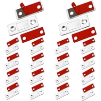 Cabinet Magnetic Catch 18 Pack Ultra Thin Cabinet Door Magnetic Catch with Screws Drawer Magnet Latch Magnetic Closures, for Sliding Door Closure Kitchen Closet Closer