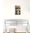 thumbnail image 3 of Golden Tulips 1 White Framed Print Wall Art, 3 of 3
