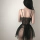 thumbnail image 3 of Sexy lingerie suit exotic short nightgown sex suit perspective lingerie sexy female lace sling slim dress adult articles for use, 3 of 5