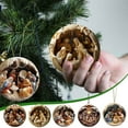 thumbnail image 1 of Fiudx Colgante Navideño con Diseño de Corona de Metal, Decoración Circular para El Hogar, Adorno Colgante Versátil, Ideal para Árbol de Navidad, Chimenea, Regalo para Recién Nacidos, 1 Pieza Por Jueg, 1 of 3