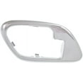 thumbnail image 3 of 4-Piece Kit Front Interior Door Handle Chrome With door lock button includes Door Handle Trims for 1995 Chevrolet C2500 Base 6 Cyl 4.3L, 3 of 4