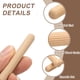 thumbnail image 3 of Varilla de Dowel Recta de Madera Uxcell, Varillas de Dowel de Madera Fluteadas para Muebles DIY, Dowel de Madera 3/16"x 13/16", 3 of 7