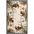 thumbnail image 2 of Safavieh Chelsea Lanford Animal Wool Area Rug, Ivory, 6' x 9', 2 of 9