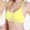 Yellow, variant on Idoravan Sports Bra for Women Cozy Elasticity Bra Without Steel Ring Yoga Bra Quick Dry Underwear