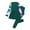 Green, variant on KYAIGUO Kids Girls Rash Guard Swimsuit Two Piece Long Sleeve Swimwear UPF 50 UV Bathing Suits 7-11 Years Old
