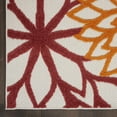 thumbnail image 6 of 6â€™ x 9â€™ Red Warm Harvest Indoor Outdoor Area Rug, 6 of 6