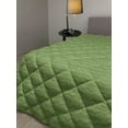 thumbnail image 2 of Abstract Down Alternative Comforter, Hexagons with a Dashed Look Geometric Grunge Pattern, Microfiber Quilt for All Season, 5 Sizes, Sky Blue Azure Blue, by Ambesonne, 2 of 3