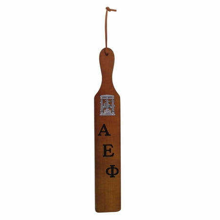 Greek Paddle - Alpha Epsilon Phi Traditional Walnut Paddle