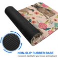 thumbnail image 6 of Long Mouse Pads for Desk,German Shepherd with Pioneer Flower Desk Mats on Top Of Desks, Desk Mouse Pad Extra Large with 3mm Non-Slip Base and Stitched Edge for Gaming,Office,Work,Home 31.5"x11.8", 6 of 6