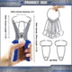 thumbnail image 2 of Miter Spring Clamps Kit 20 Miter Clamps with Spring Loaded Pliers, 2 of 5