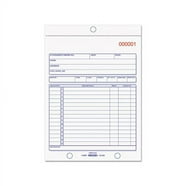 Rediform, RED50111, Incoming/Outgoing Call Register Book, 1 Each, White ...