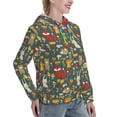 thumbnail image 6 of Salouo Cute Animal Forest Pattern Hoodie Sweatshirts for Women, Autumn Pullover Hoodie Workout Sweat Women's Long Sleeve Preppy Sweatshirts-XX-Large, 6 of 7