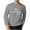 Gray, variant on Feancey Casual Long Sleeve T Shirts for Men Yes I'm Still Freezing Letter Printed Tshirt Big and Tall Fashion Regular Fit Tee Shirt Crewneck Pullover Shirt Purple M