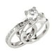 thumbnail image 1 of 2 In 1 Creative Combination Ring Set With Zircon And Versatile Fashion Ring, 1 of 5
