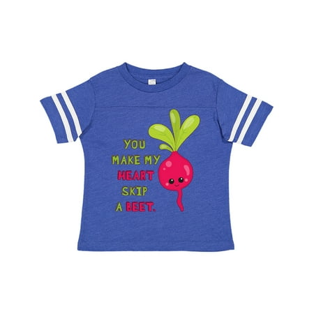 

Inktastic You Make my Heart Skip a Beet Gift Toddler Boy or Toddler Girl T-Shirt