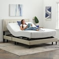 thumbnail image 3 of Lucid Basic Remote Controlled Steel Adjustable Bed Base, Queen, 3 of 15