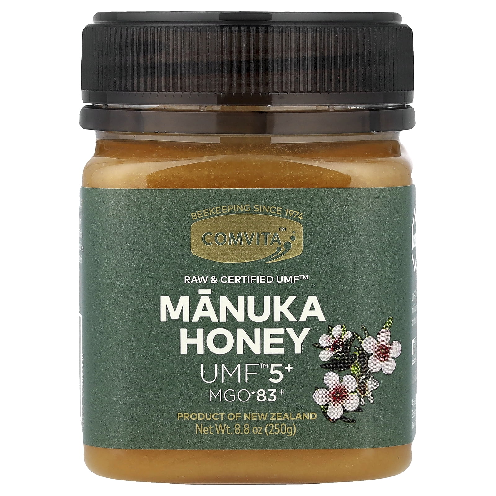 Manuka Health UMF 13+/MGO 400+ Raw Honey, 8.8 oz, Superfood