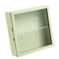 thumbnail image 2 of Vitrina de pared para guardar figuras, caja ciega, expositor de artesanías, a prueba de polvo, color verde aguacate., 2 of 12