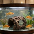 thumbnail image 3 of Adorno de acuario de raíz de madera flotante de resina natural: no tóxico, base pesada y estable, lugar de descanso y escondite para peces, decoración zen de escritorio, 3 of 3
