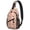 Donut, variant on Science Rules Scientist Gifts Laboratory Educational Travel Sling Backpack Lightweight Multipurpose Crossbody