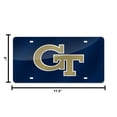 thumbnail image 6 of Georgia Tech Yellow Jackets - GT Black 12" x 6" Laser Cut Tag For Car/Truck/SUV - Automobile Décor, 6 of 8