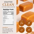 thumbnail image 2 of Béquet Caramel - Salt Chocolate Caramel - Caramel Candy Individually Wrapped - Gourmet Caramel Candy - Made in Montana - Kosher (Star-D) and Gluten Free - 8 oz Gift Bag, 2 of 8