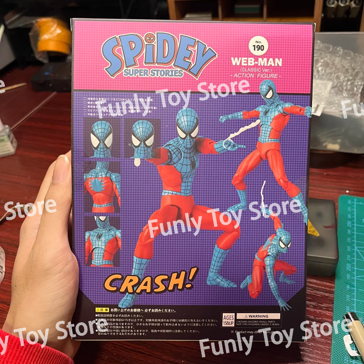 MAFEX No.190 WEB-MAN スパイダーマン Comic ver. Medicom Toy Store Limited MAFEX No.190 WEB-MAN Webman Spider