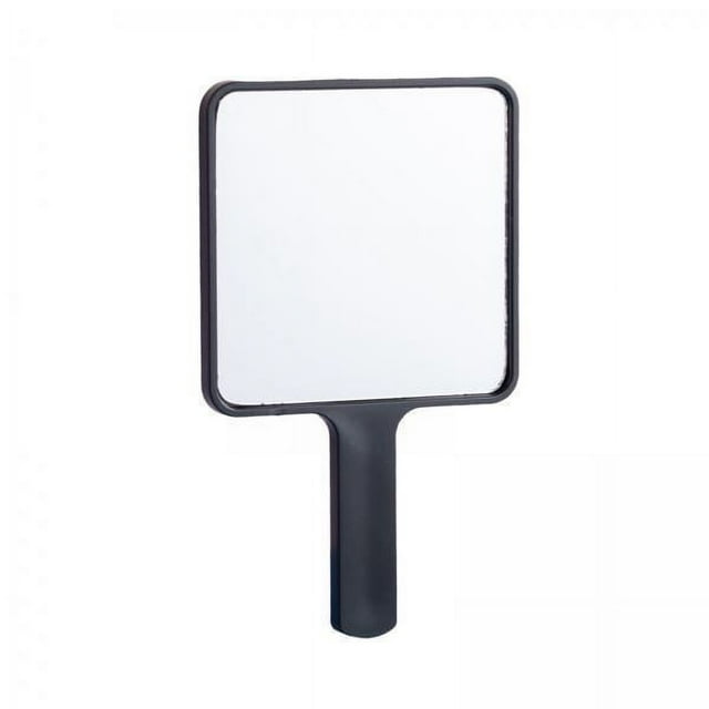 Bunblic 2xmiroir à Main Compact Miroir de Courtoisie Miroirs de Rasage Miroir Portable Simple Face Petit Miroir de Maquillage Miroir à Main pour Petite Amie Salle de Bain Filles Homme, 2 Pcs