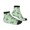 thumbnail image 3 of Bingfone Cute Dinosaurs In Space Design Patterned Men'S Women'S Casual Cotton Socks, 3 of 9