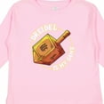 thumbnail image 4 of Inktastic Hanukkah Dreidel Game Boys or Girls Long Sleeve Toddler T-Shirt, 4 of 5