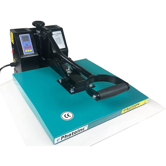 15" x 15" T-Shirt Heat Press Machine TEAL ZP1515GB