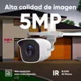 thumbnail image 3 of HiLook Cámara de Seguridad Bala TURBOHD 5 MegapíxelProteccion IP66 Para Uso Exterior IR EXIR 20 mts Para Vision Nocturna Compatibilidad TVI-AHD-CVI-CVBS Modelo THC-B150-M, 3 of 6