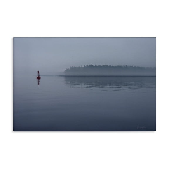 Stupell Industries Penobscot Bay Landscape Landscape Photography Gallery Wrapped Canvas Art Print Wall Art, 24 x 16
