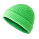 thumbnail image 1 of Gorro de lana Qarigey sin borde a prueba de viento verde fluorescente, 1 of 6